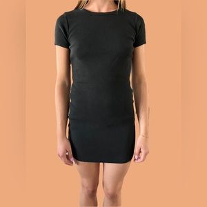 Brandy Melville little black knit dress